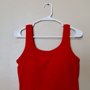 Vibrant Red Women's Tank Top